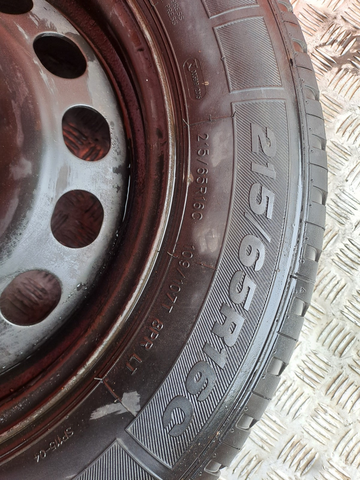 ✅Ford Transit Custom Steel Wheel with Tyre 215/65 R16 4.16 mm + Warranty xAA - Image 8