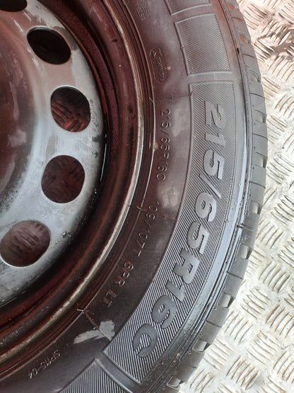 ✅Ford Transit Custom Steel Wheel with Tyre 215/65 R16 4.16 mm + Warranty xAA - Image 8