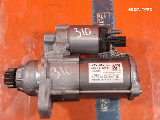 ✅2024 VW POLO LIFE 1.0P STARTER MOTOR 02M911022F + WARRANTY A310 - Image 1