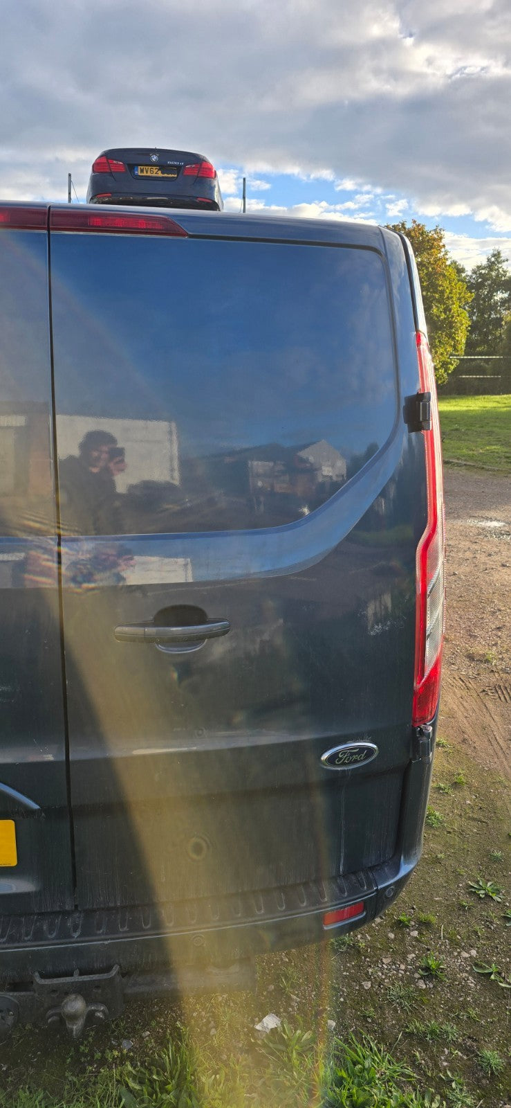 Ford Transit Custom 2.0 Diesel 2021 Rear Right Door Blue Warranty A420 - Image 2