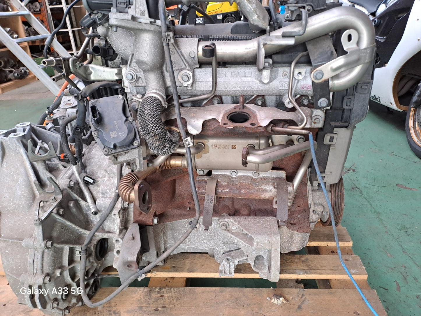 ✅MERCEDES W176 1.5 DIESEL ENGINE WITH GEARBOX COMPLETE Warranty xAA - Image 7