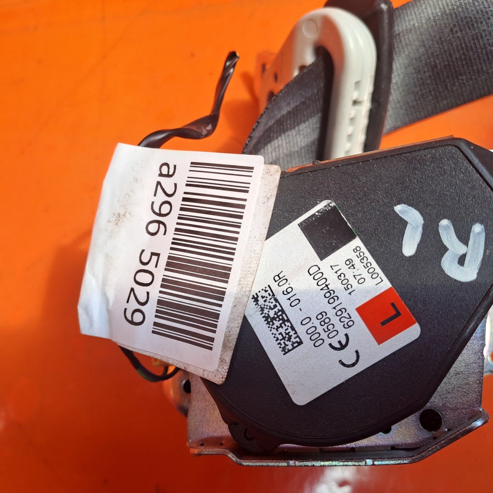 ✅Ford Galaxy Zetec 2017 2.0 Diesel Rear 2rd Row Seat Belt Left EM2B-R611E51-AGW - Image 10