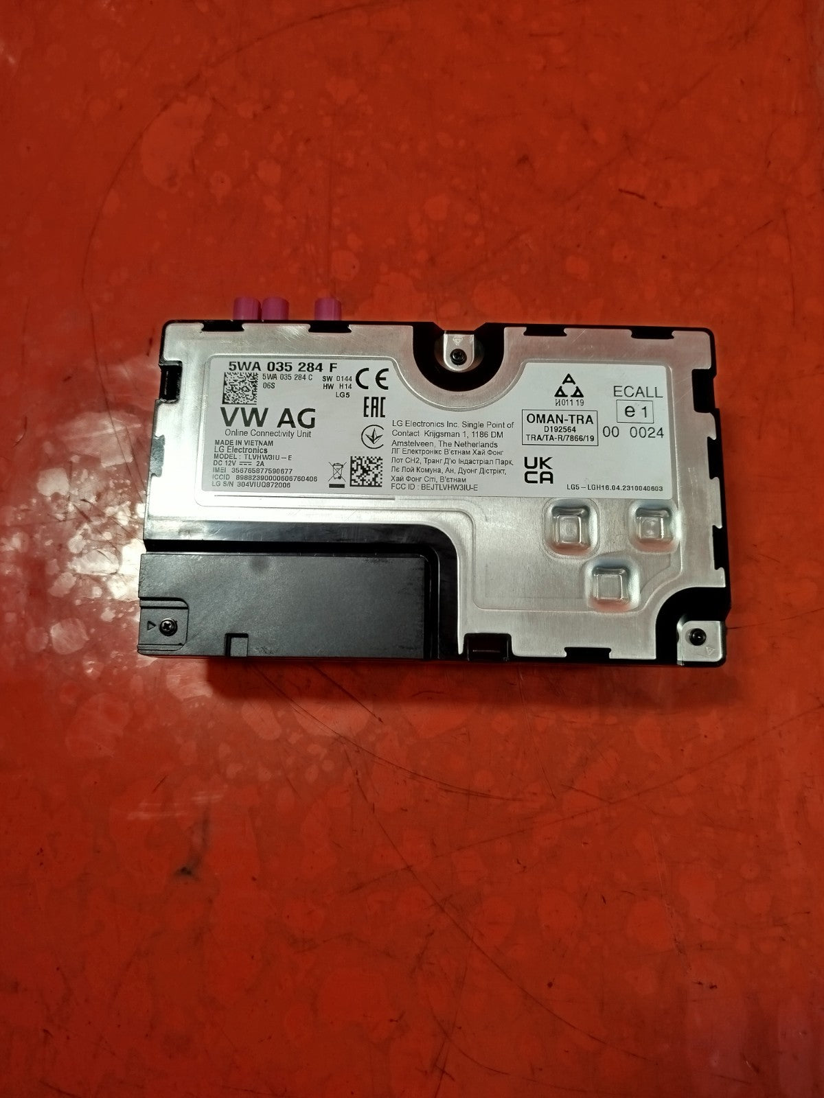 ✅2024 FORD TOURNEO CONNECT ONLINE SERVICE CONTROL MODULE 5WA035284F A366 - Image 2