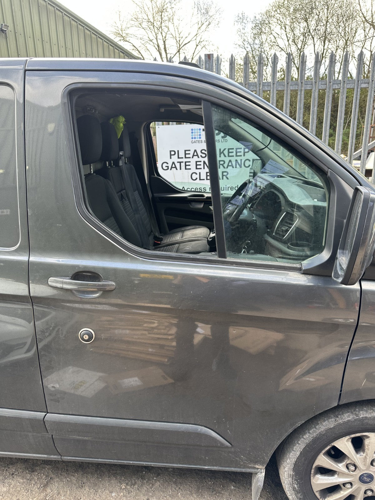 ✅2019 Ford Transit Custom Front Right Door Bare W/o Mirror Grey + Warranty A376 - Image 1