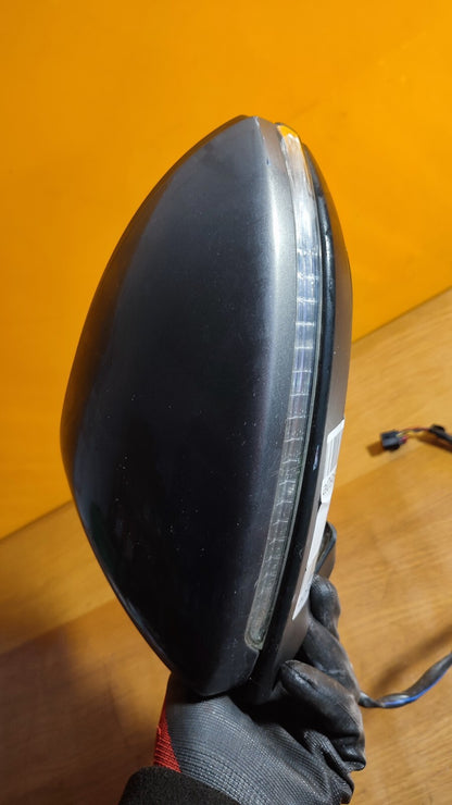 ✅2013 VW GOLF MK7 1.2P FRONT LEFT PASSENGER SIDE MIRROR GREY + WARRANTY A098 - Image 8