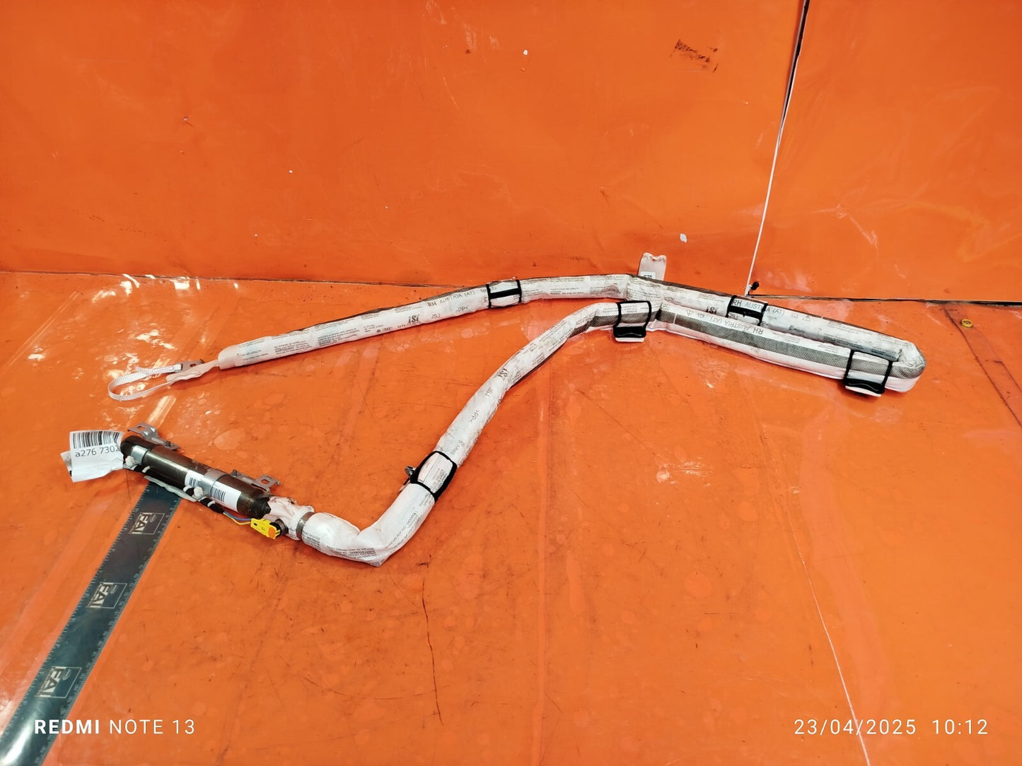 ✅AUDI Q5 S LINE 2.0 PETROL 2012 RIGHT SIDE ROOF CURTAIN ARBAG 8R0880742H A276 - Image 2