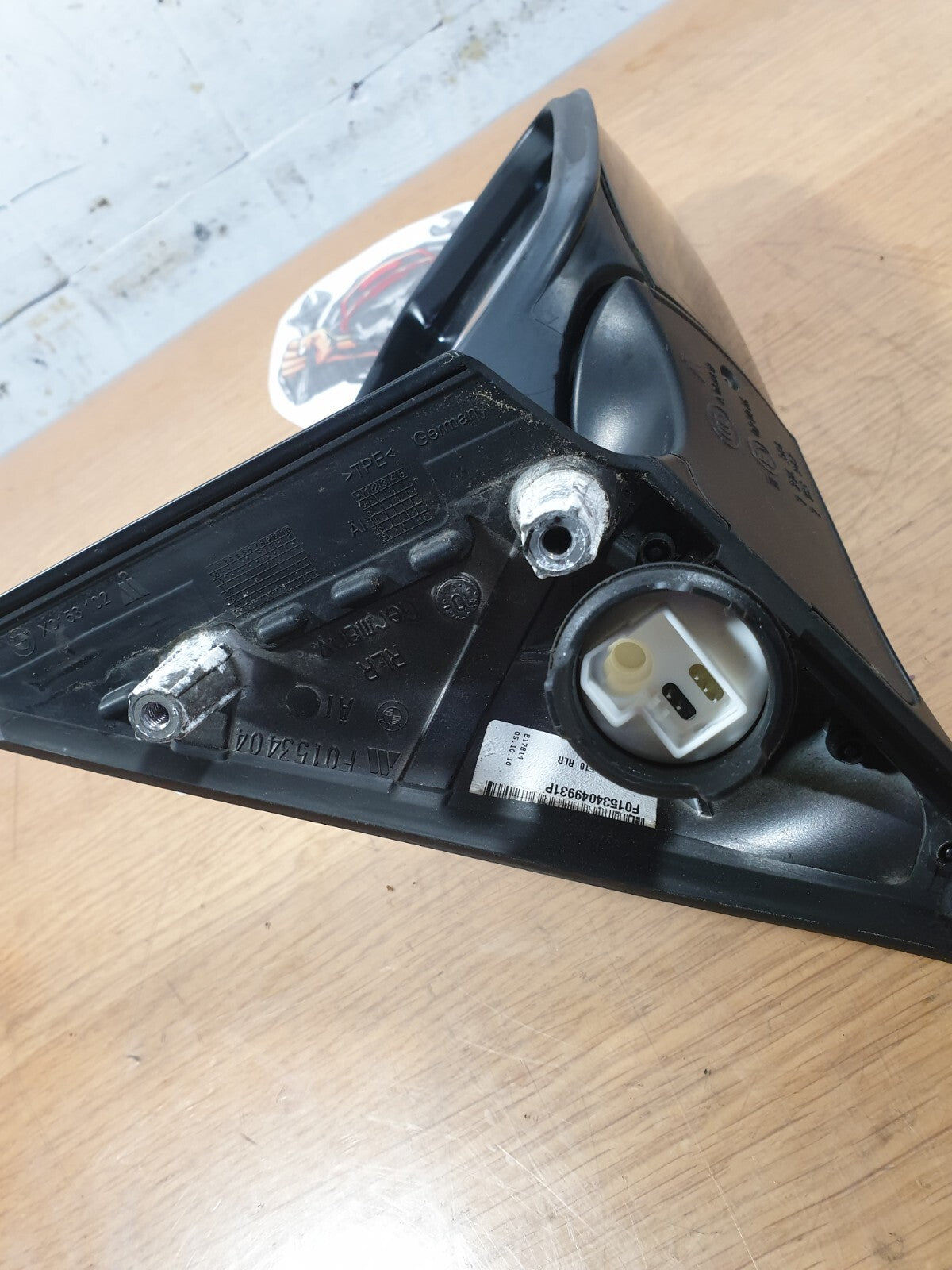 BMW 520D F11 2.0D 2010 FRONT RIGHT WING MIRROR BLACK F0153404 Warranty A216 - Image 10