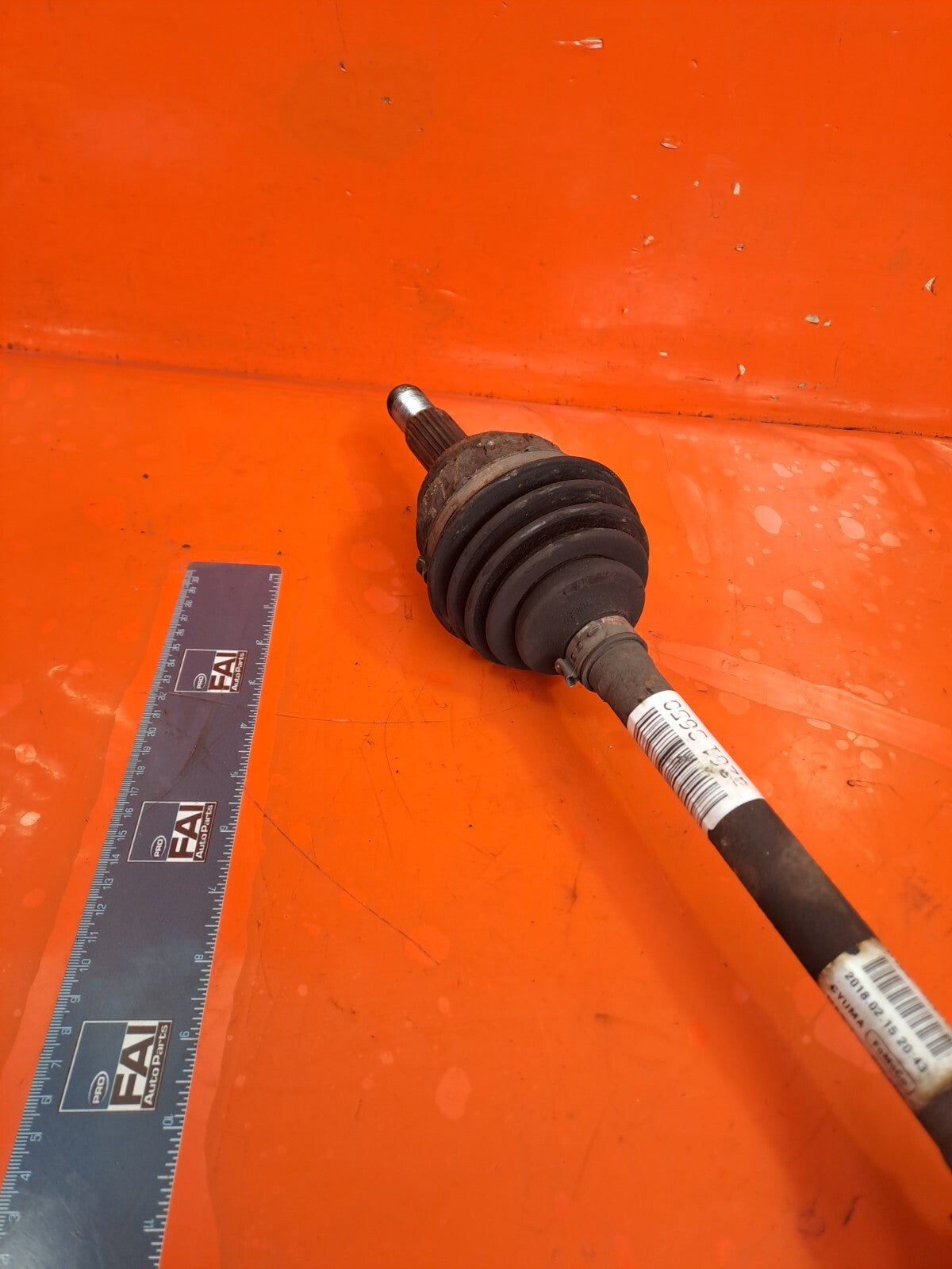 ✅Ford Fiesta 1.0 Petrol 2018 FRONT LEFT MANUAL DRIVESHAFT H1B5-3B437-FC A261 - Image 8