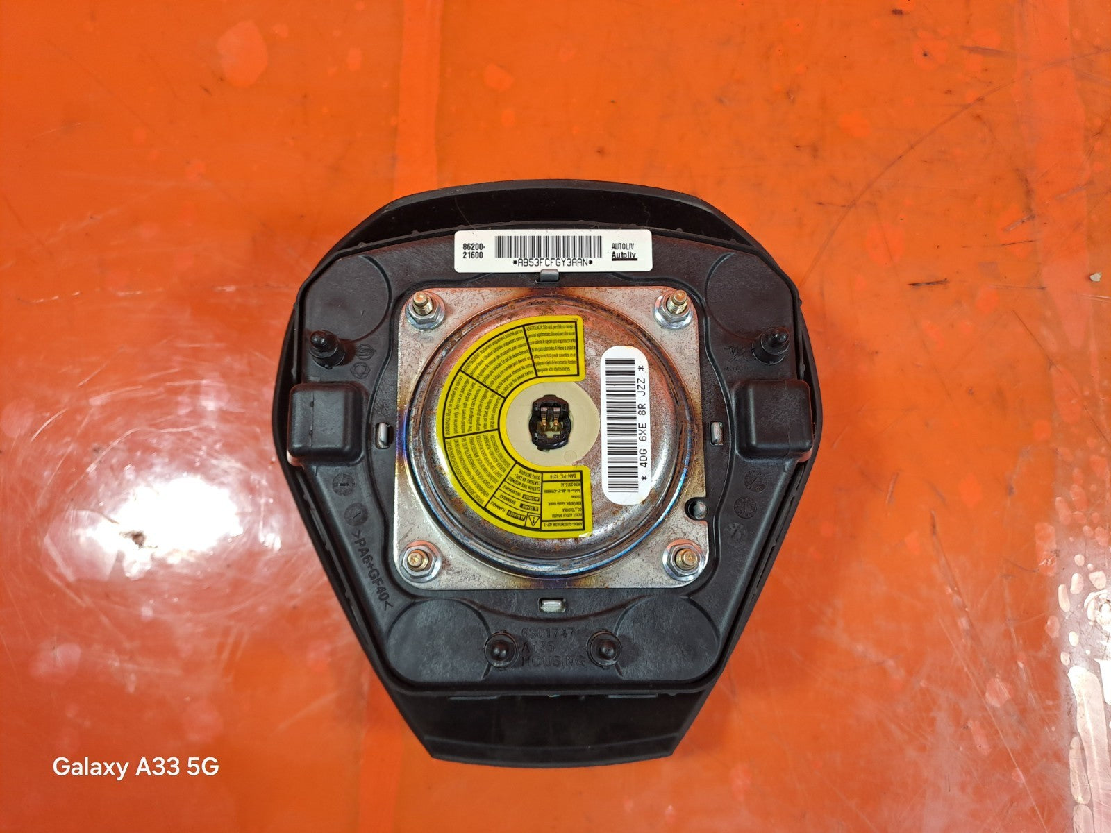 ✅SSANGYONG RODIUS TURISMO 2.2 DIESEL 2017 STEERING WHEEL ARBAG 86200-21600 A286 - Image 7