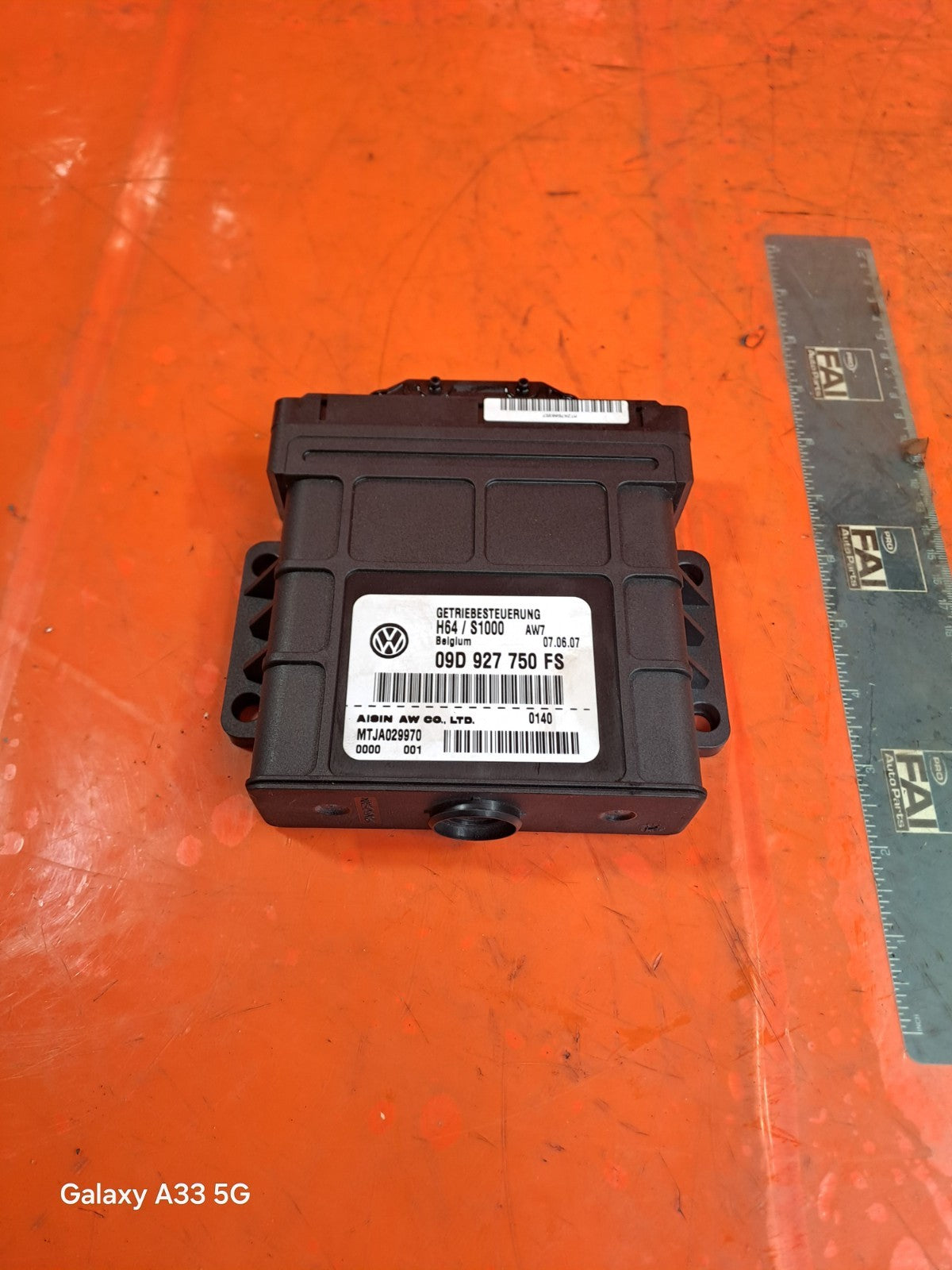 ✅2007 AUDI Q7 4L 3.0D AUTOMATIC GEARBOX CONTROL MODULE 09D927750FS + WARRANTY - Image 1