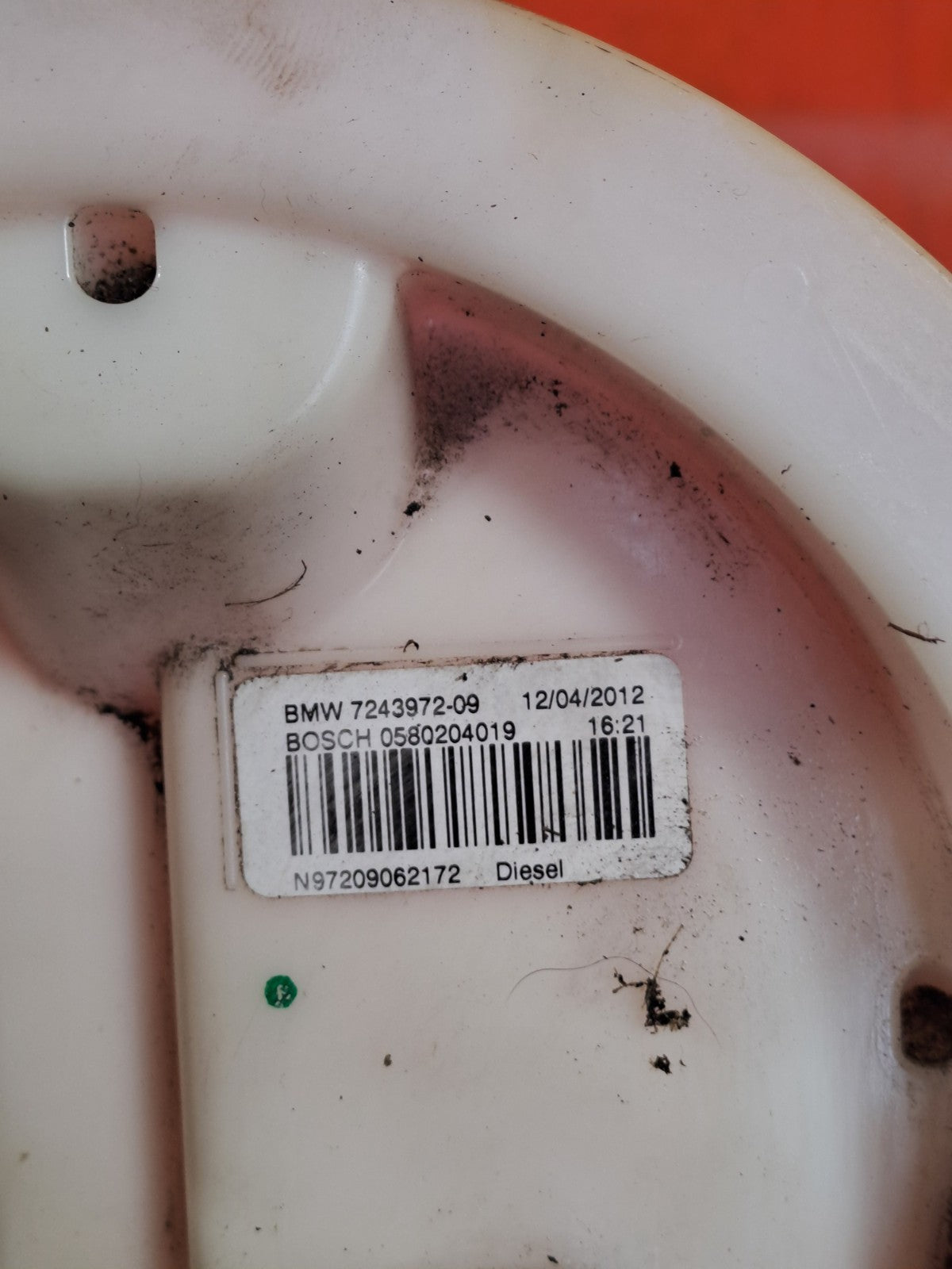 ✅2012 BMW 3 SERIES F30 FUEL PUMP SENDER UNIT 7243972 + WARRANTY A321 - Image 3