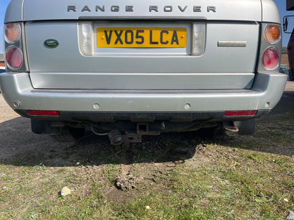 ✅2005 RANGE ROVER VOGUE L322 4.4P REAR BUMPER SILVER + WARRANTY  A274 - Image 1