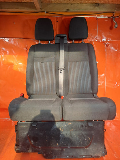 ✅2022 FORD TRANSIT CUSTOM 2.0D PASSENGER SIDE FRONT TWIN SEATS + WARRANTY A353 - Image 5