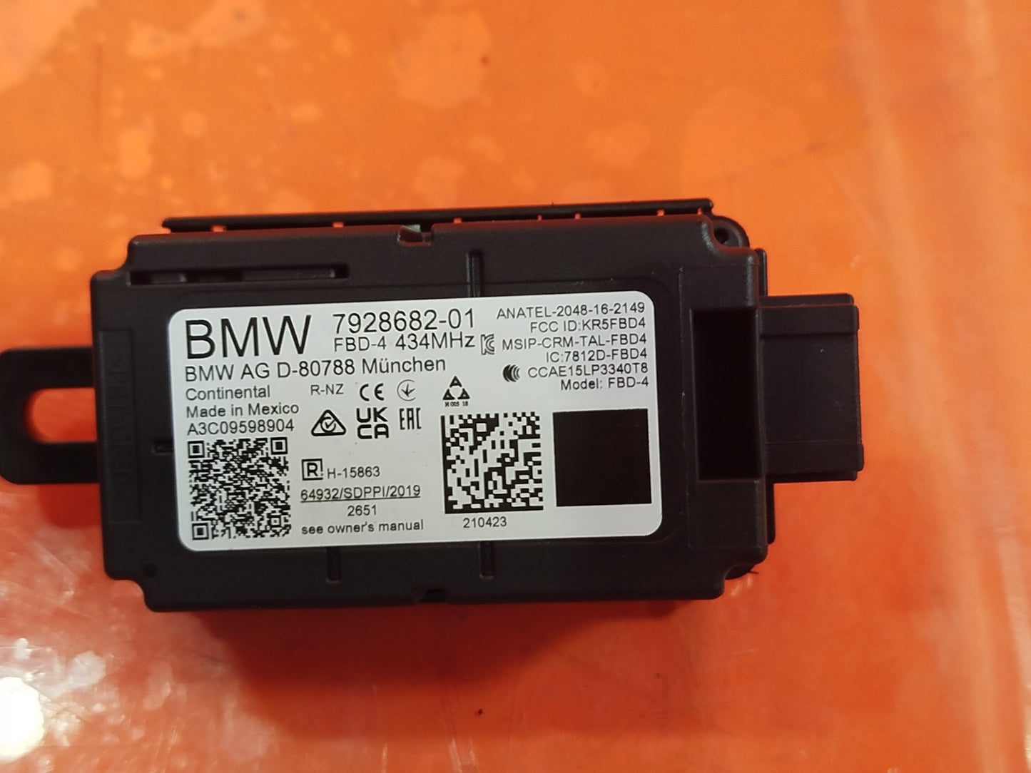 ✅2023 BMW 3 SERIES G20 RADIO REMOTE CONTROL RECIEVER 7928682 + WARRANTY A340 - Image 1