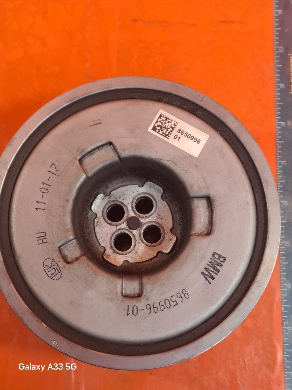 ✅2017 BMW 2 SERIES F22 CRANKSHAFT PULLEY 8650996 + WARRANTY A306 - Image 2