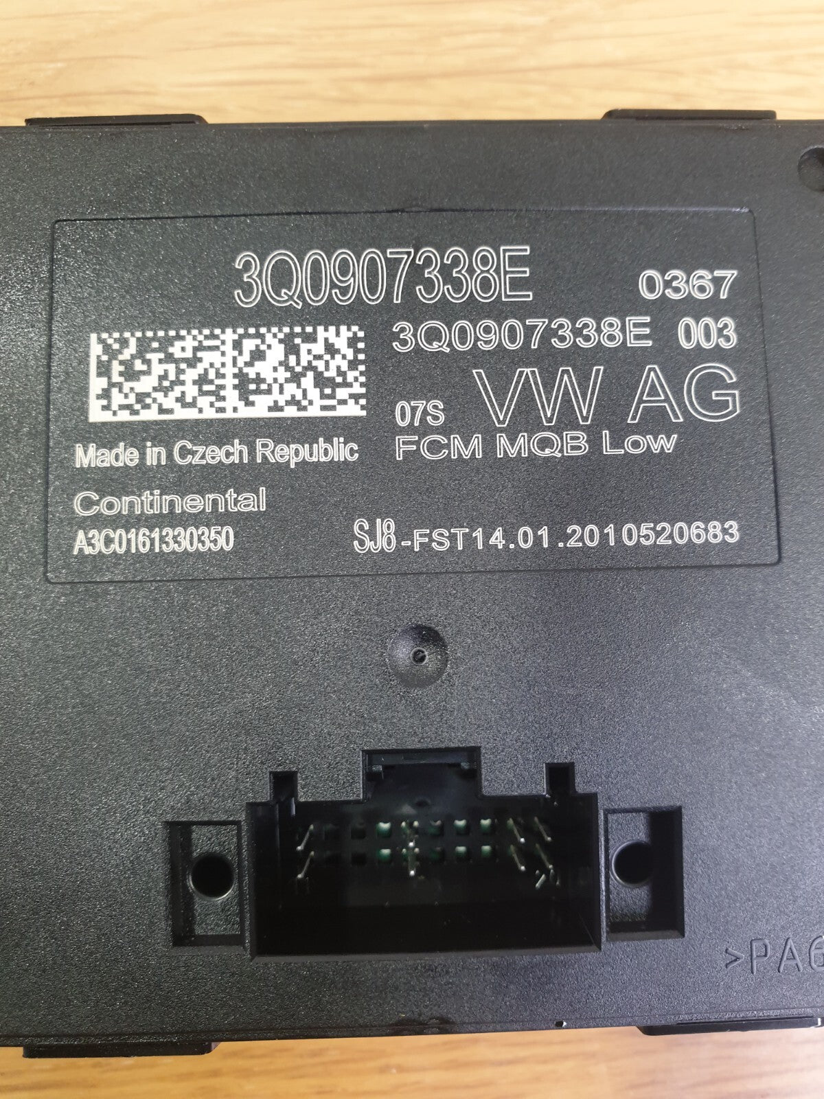 ✅2020 AUDI A1 SPORT 1.0P HEADLIGHT RANGE CONTROL MODULE ECU 3Q0907338E A203 - Image 9