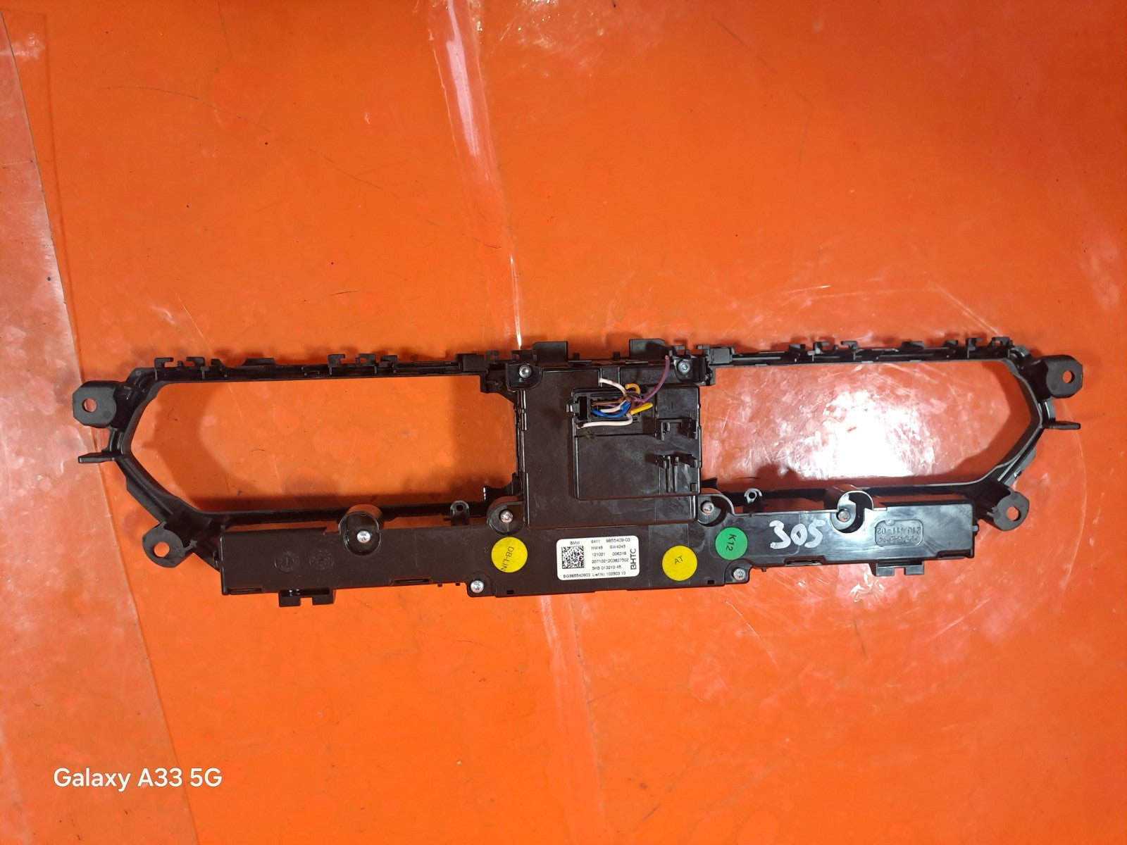 ✅BMW 330E G21 2.0 PETROL 2022 A/C HEATER CLIMATE CONTROL SWITCH PANEL 9855409 - Image 7