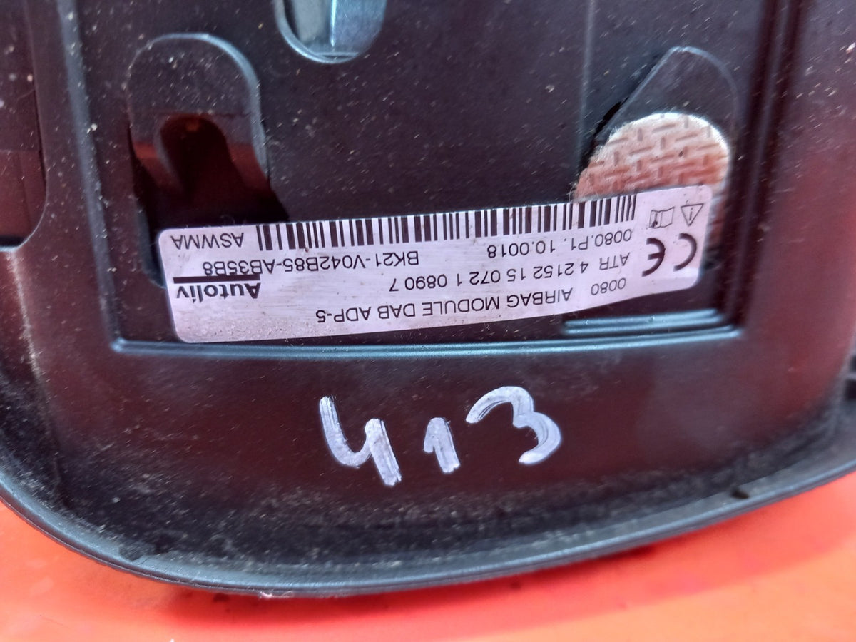 2015 Ford Transit Custom Steering Wheel ABag BK21-V042B85-AB Warranty A413 - Image 11