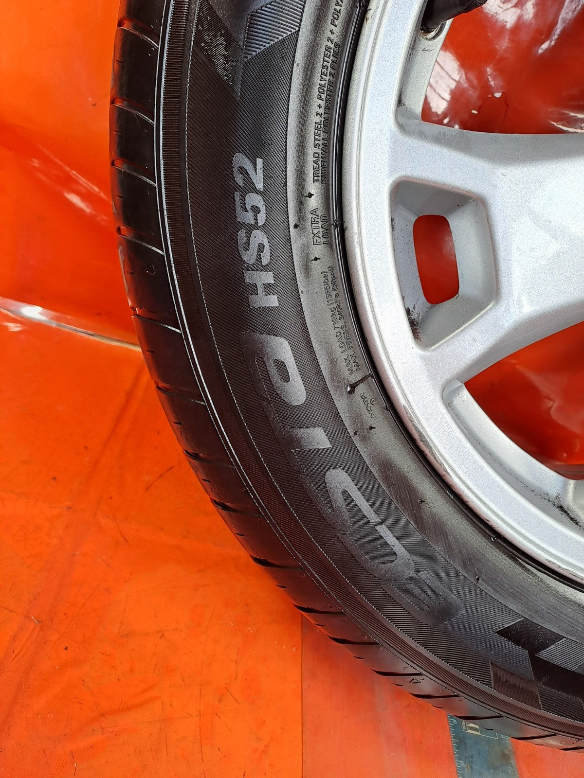✅2015 FORD TRANSIT CONNECT V408 ALLOY WHEEL WITH TYRE 205/60 R16 DT11-AC A355 - Image 10