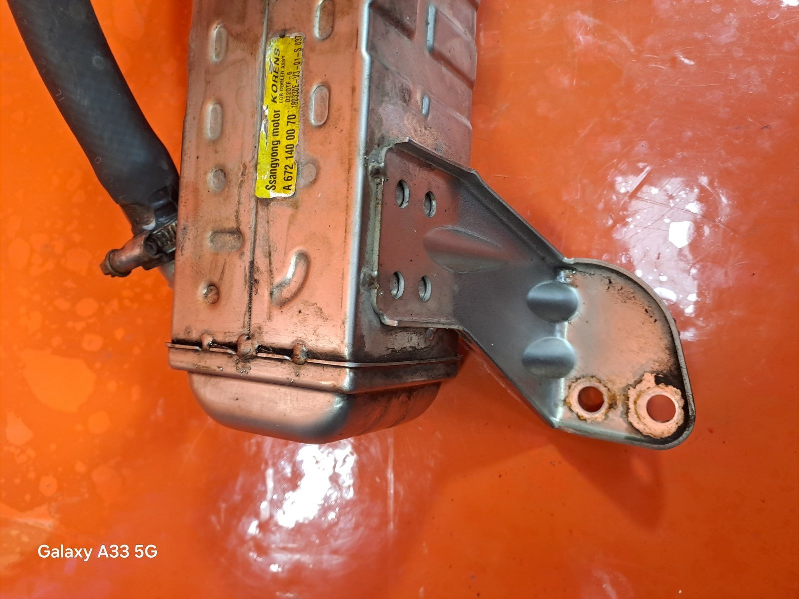 ✅SSANGYONG KORANDO LE 2.2 DIESEL 2018 EGR VALVE COOLER A6721400070 Warranty A288 - Image 6