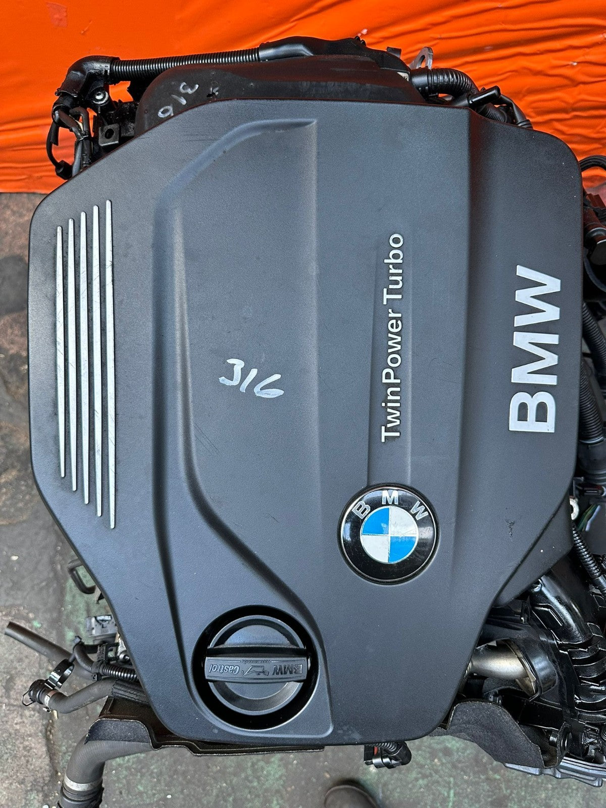 ✅BMW 118D F20 2.0 Diesel 2015 B47D20U0 Engine Complete Warranty A316 - Image 12