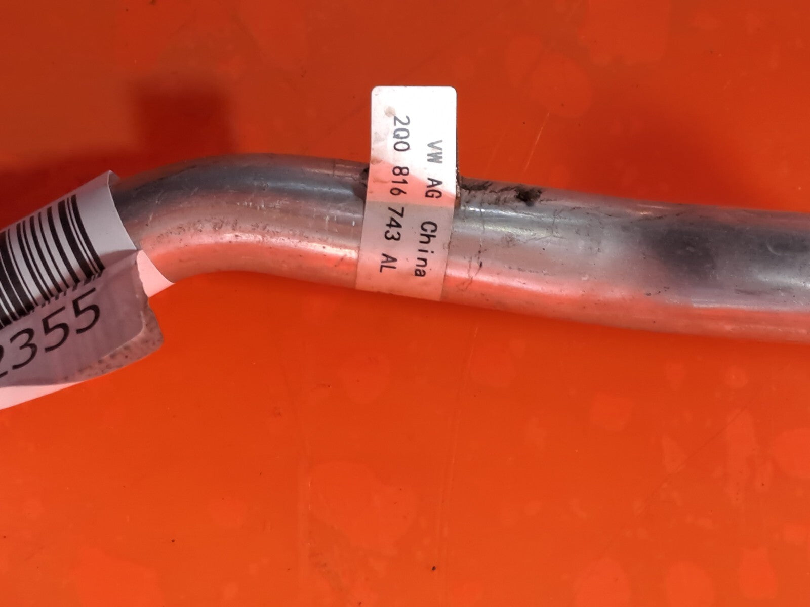 VW TAIGO LIFE 1.0 PETROL 2023 AC AIR CONDITIONING PIPE HOSE 2Q0816743AL Warranty - Image 4