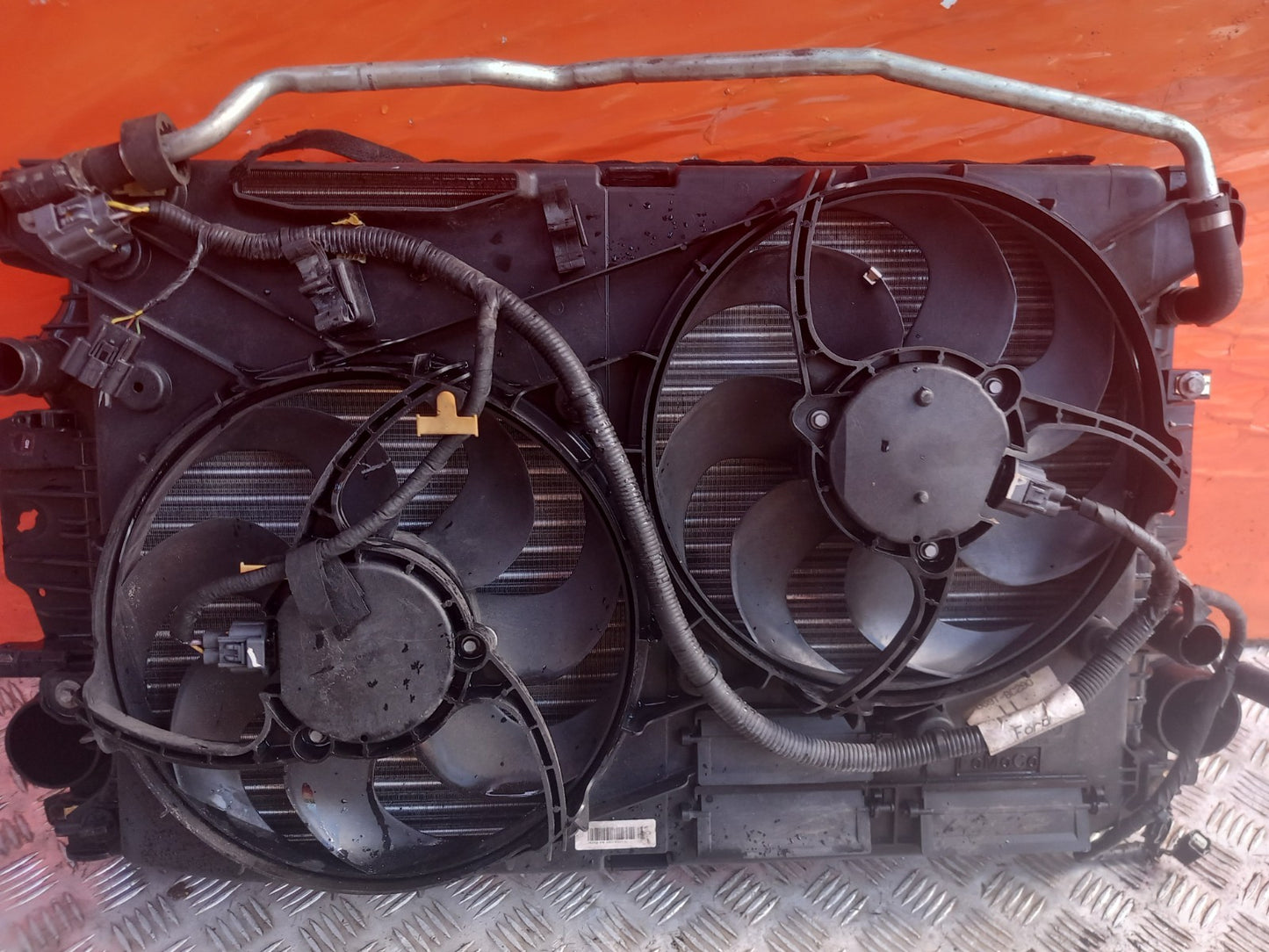 2019 Ford Galaxy MK3 Zetec 2.0 TDCi Radiator Rad Pack DG9H-19710-AD A345 - Image 2