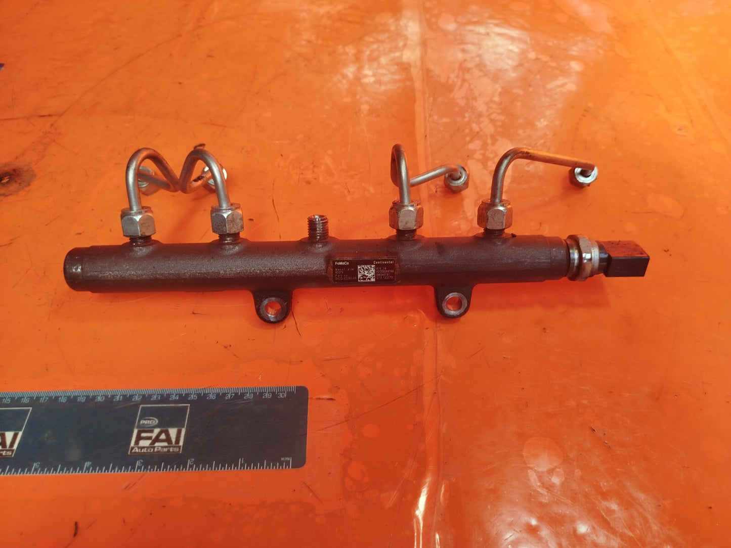 ✅FORD TOURNEO CUSTOM 2.2 DIESEL 2015 FUEL INJECTOR RAIL BK2Q9D280AB Warranty - Image 1