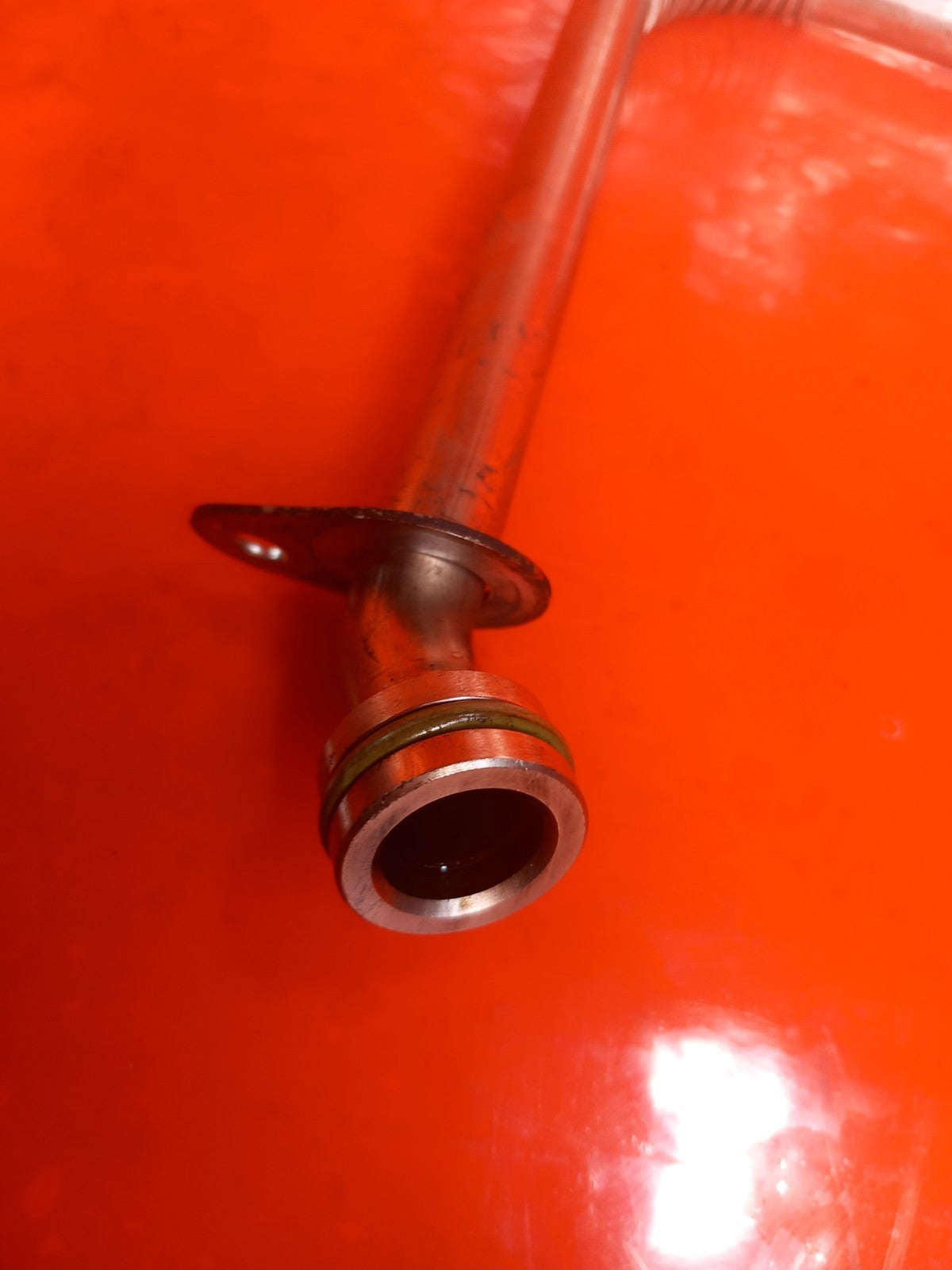 2016 Ford Transit Custom Turbocharger Oil Return Pipe GK2Q-6K677-BA A409 - Image 4