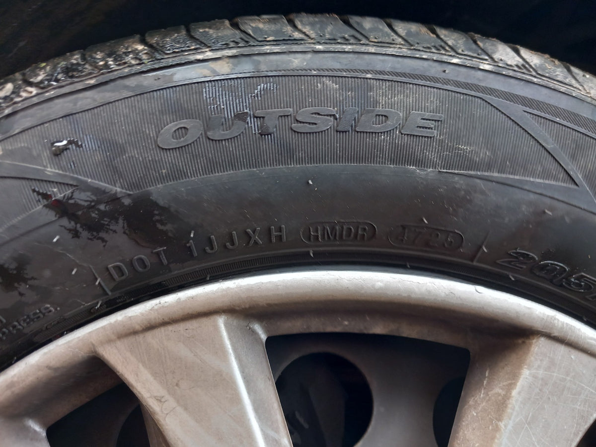 2022 Peugeot Partner K9 Steel Wheel w/ Tyre 205/60 R16 Warranty A419 - Image 5