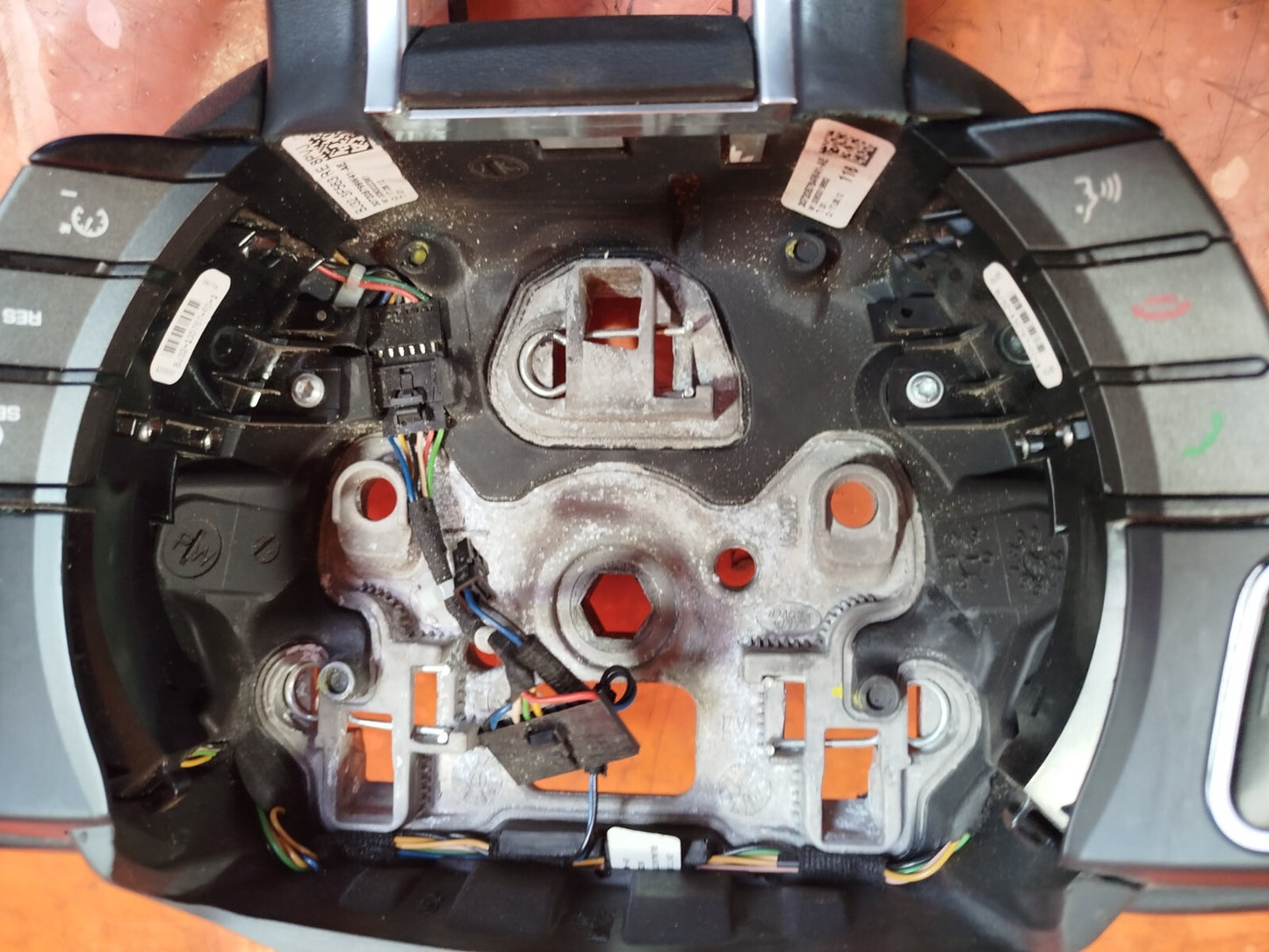 ✅2012 RANGE ROVER EVOQUE L538 STEERING WHEEL BJ323F563RE + WARRANTY xAA - Image 10
