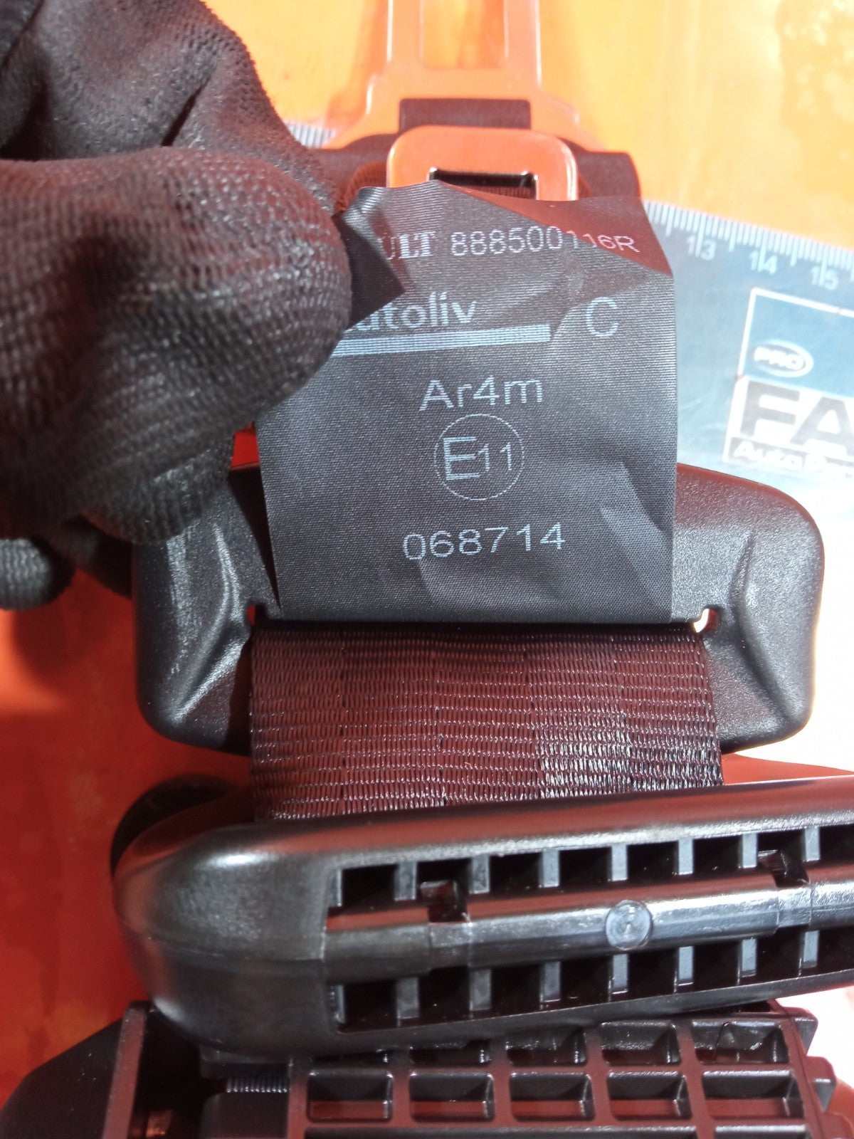 ✅Dacia Duster Journey 1.3 Petrol 2024 Rear Center Seat Belt 888500116R Warranty - Image 8