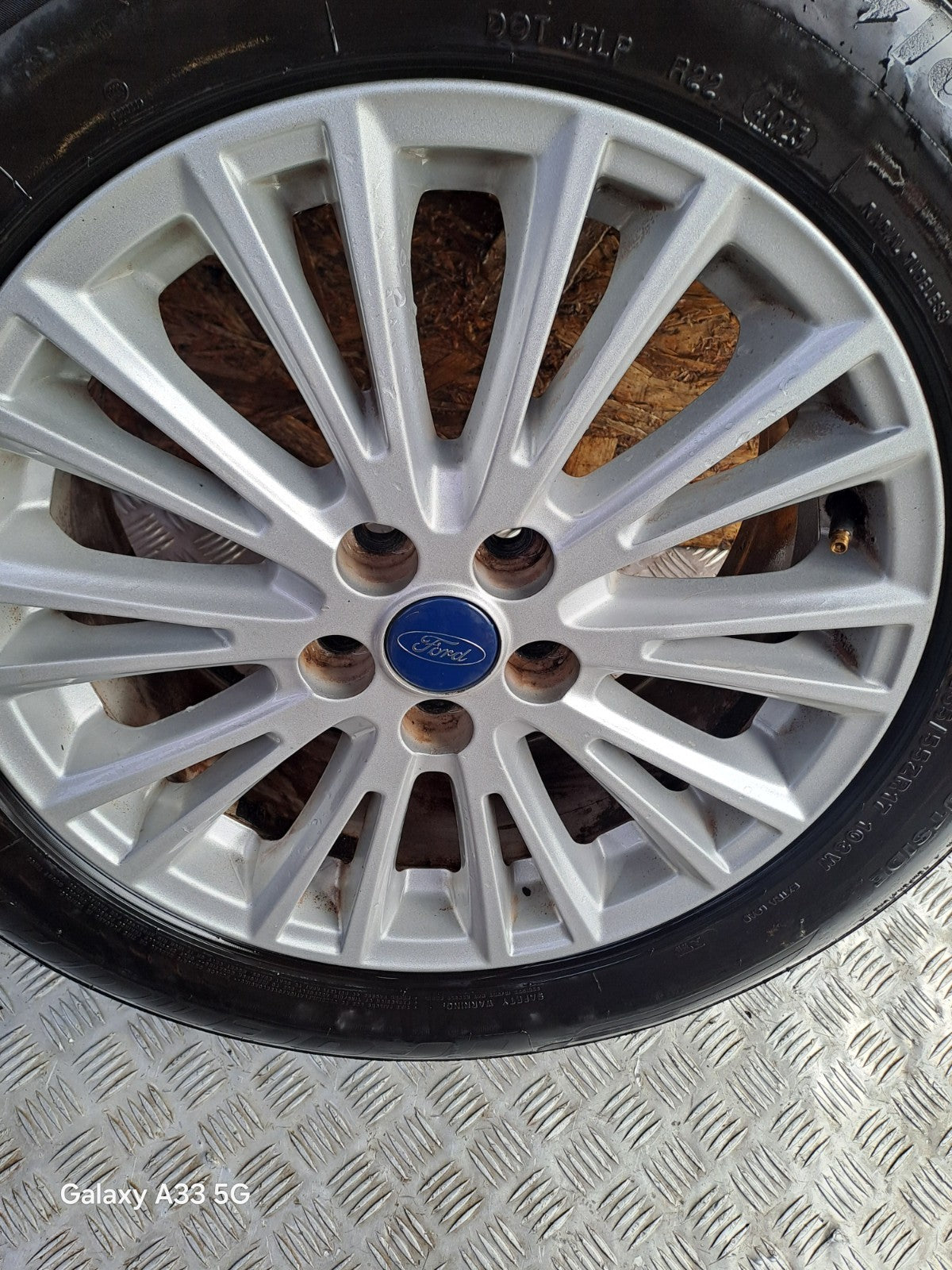 ✅2018 FORD GALAXY ZETEC ALLOY WHEEL & TYRE EM2C-1007-B1A 225/55 R17 + WARRANTY - Image 7