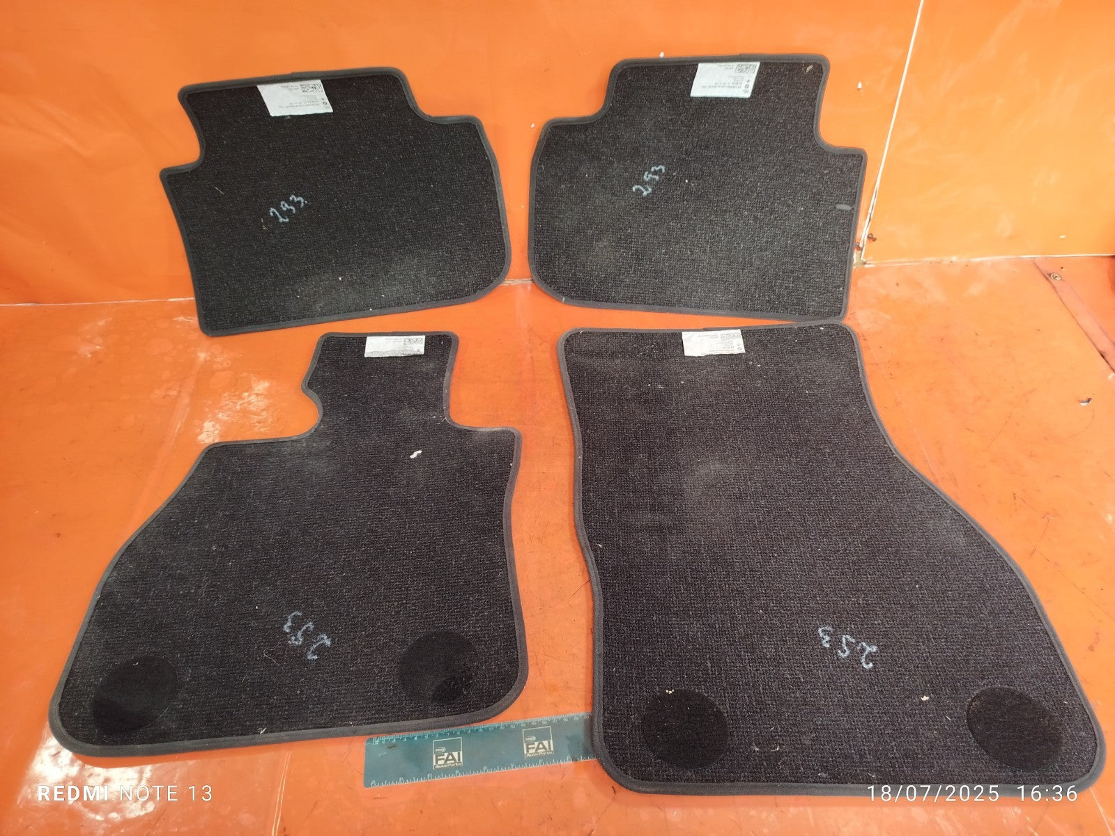 ✅BMW 220D M Sport F44 2 Series 2023 2.0 Diesel Floor Mats 7462744 Warranty A293 - Image 12