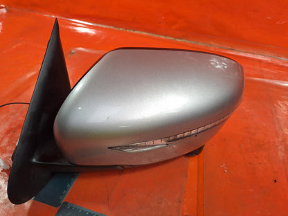 ✅NISSAN JUKE TEKNA 1.5 DIESEL 2017 FRONT LEFT WING MIRROR SILVER 96302BV81A A322 - Image 2