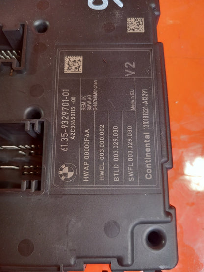 2013 BMW 3 Series F30 Xdrive M Sport Body Control Unit Module 9329701 A395 - Image 7