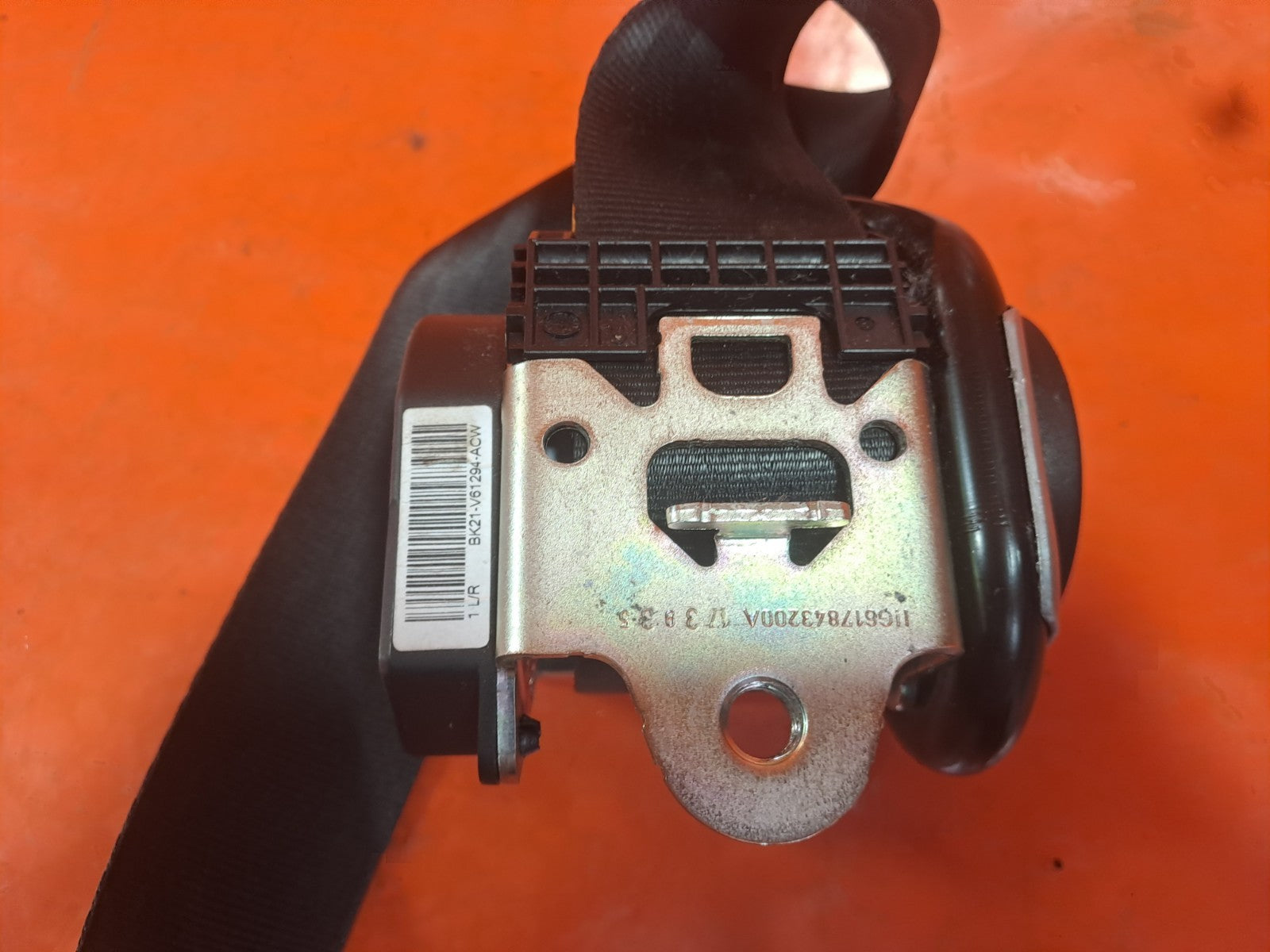 ✅Ford Tourneo Custom 2.0 Diesel 2017 Front Right Seat Belt BK21V61294ACW A359 - Image 9
