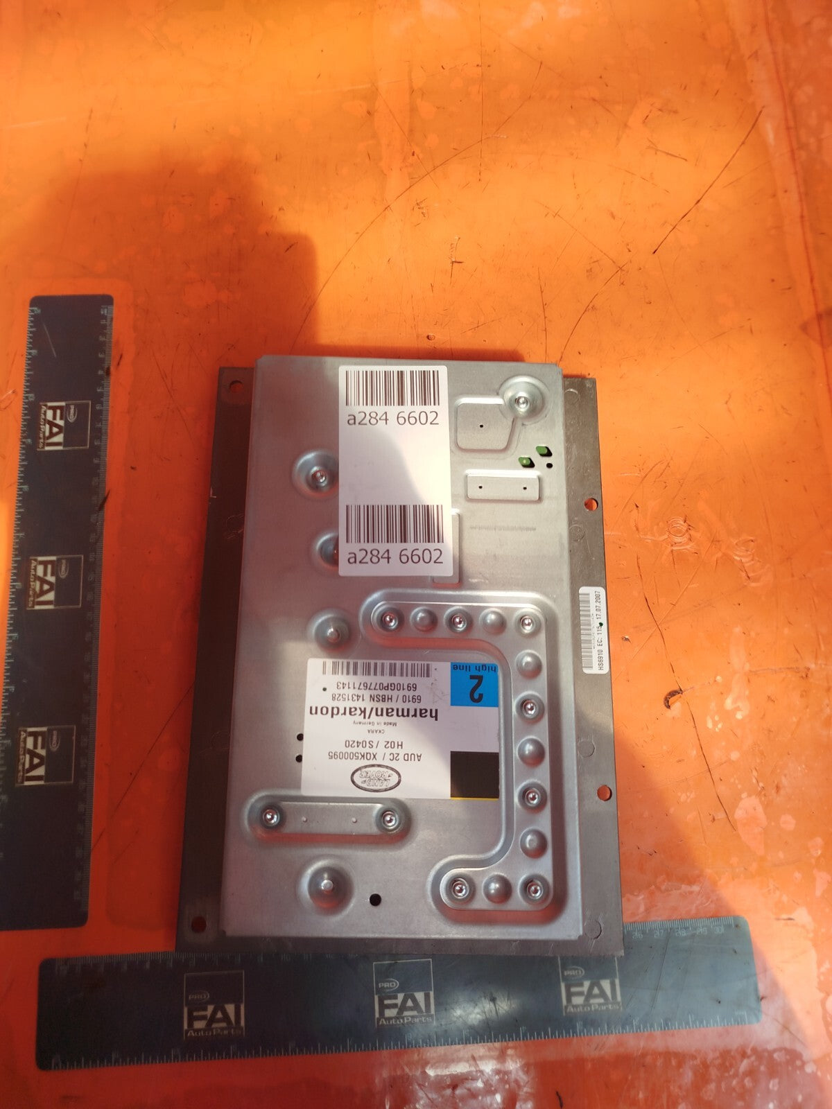 ✅LAND ROVER RANGE ROVER L320 2.7 DIESEL 2007 HARMAN KARDON AMPLIFIER XQK500095 - Image 2