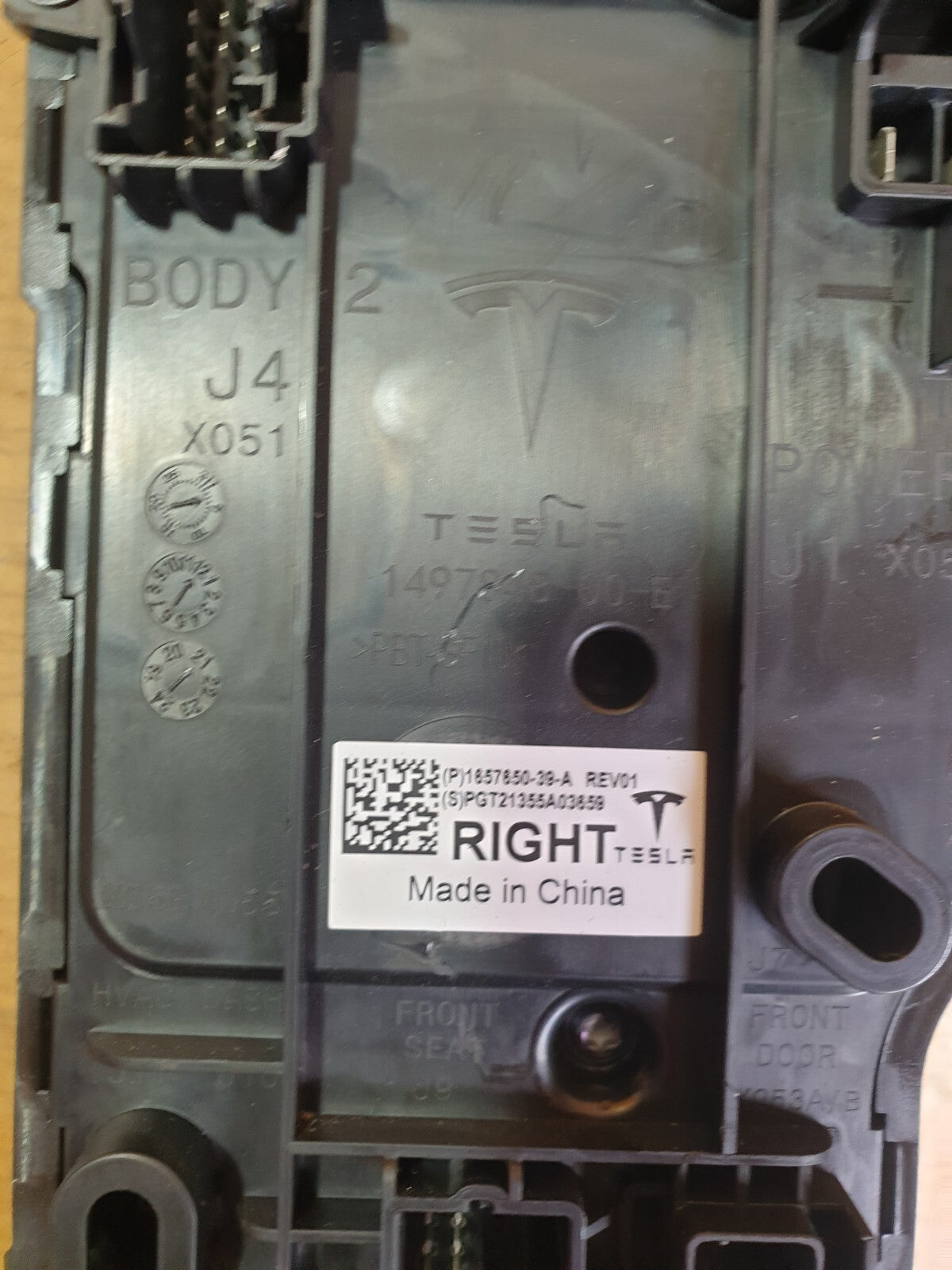 ✅2022 TESLA MODEL Y RIGHT BODY COMFORT CONTROL UNIT 1657650-39-A + WARRANTY A172 - Image 10