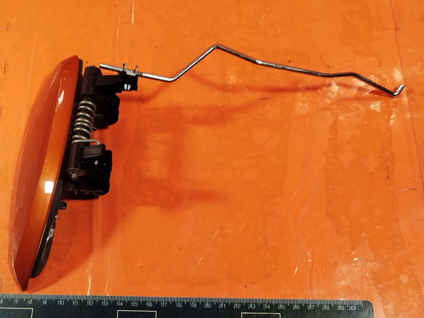 ✅2024 DACIA DUSTER JOURNEY FRONT RIGHT EXTERIOR DOOR HANDLE ORANGE WARRANTY A364 - Image 5