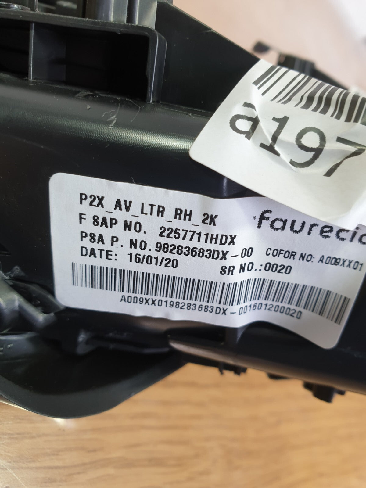 ✅Peugeot 208 2020 Right Dashboard Air Vent 98283683DX Warranty A197 - Image 5