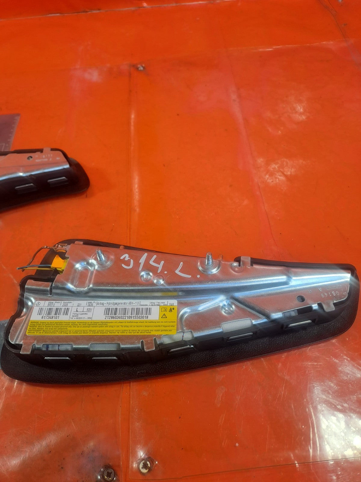 ✅2009 MERCEDES E CLASS W212 FRONT SEAT ABAG PAIR RIGHT & LEFT A2128603502 A314 - Image 6