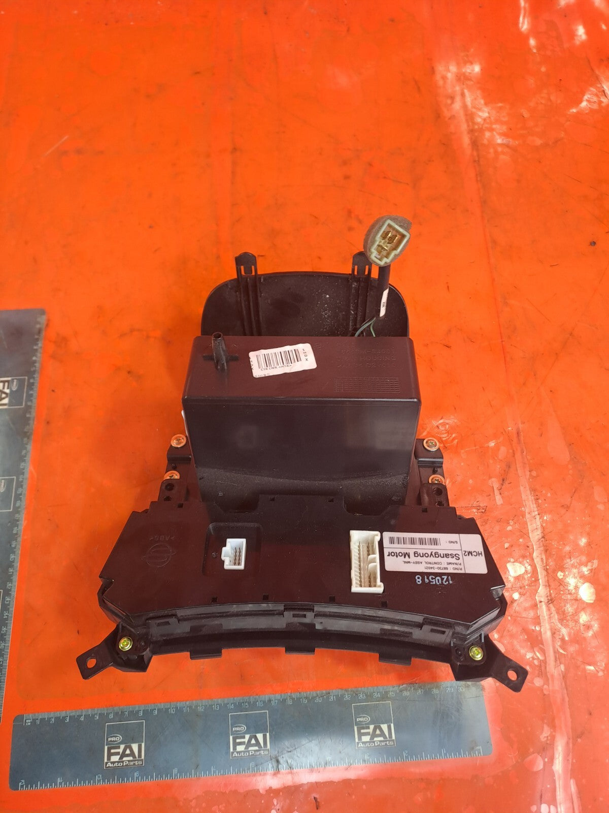 ✅Ssangyong Korando S 2013 2.0 Diesel Heater Climate Control Panel 76553M-34001 - Image 6