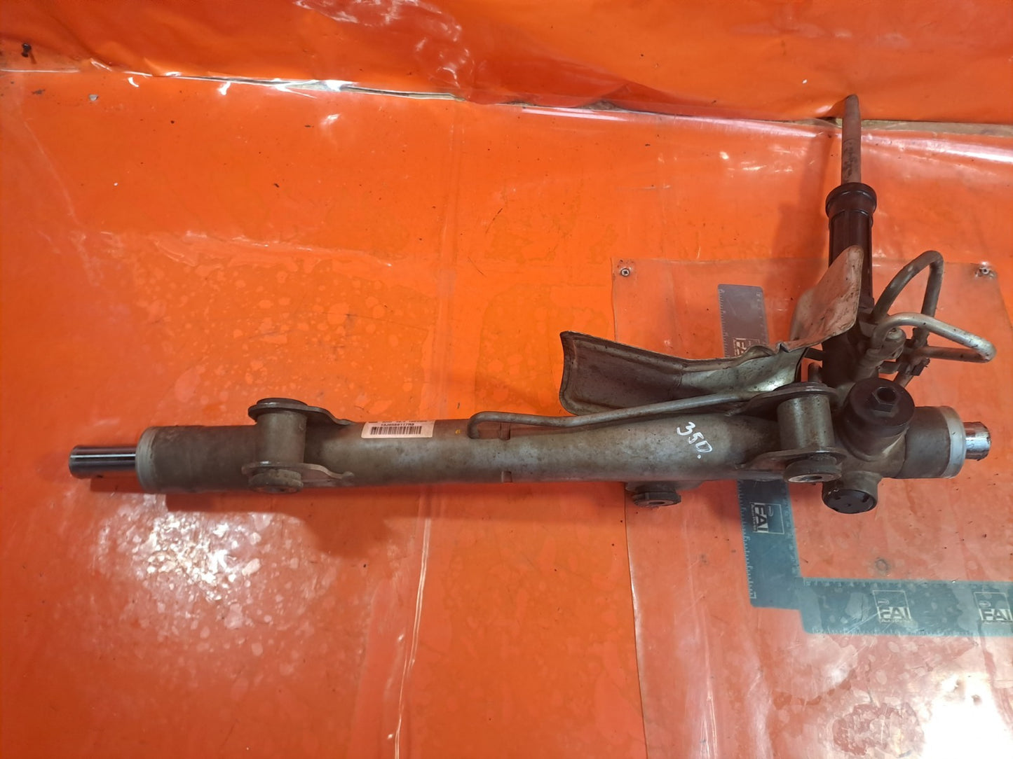 ✅FORD TRANSIT CUSTOM 2.2 DIESEL 2013 POWER STEERING RACK BK213200FC Warranty - Image 2
