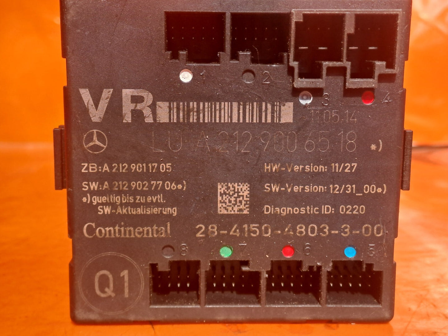 ✅MERCEDES E CLASS W212 2011-2014 FRONT RIGHT DOOR CONTROL UNIT MODULE Warranty - Image 4