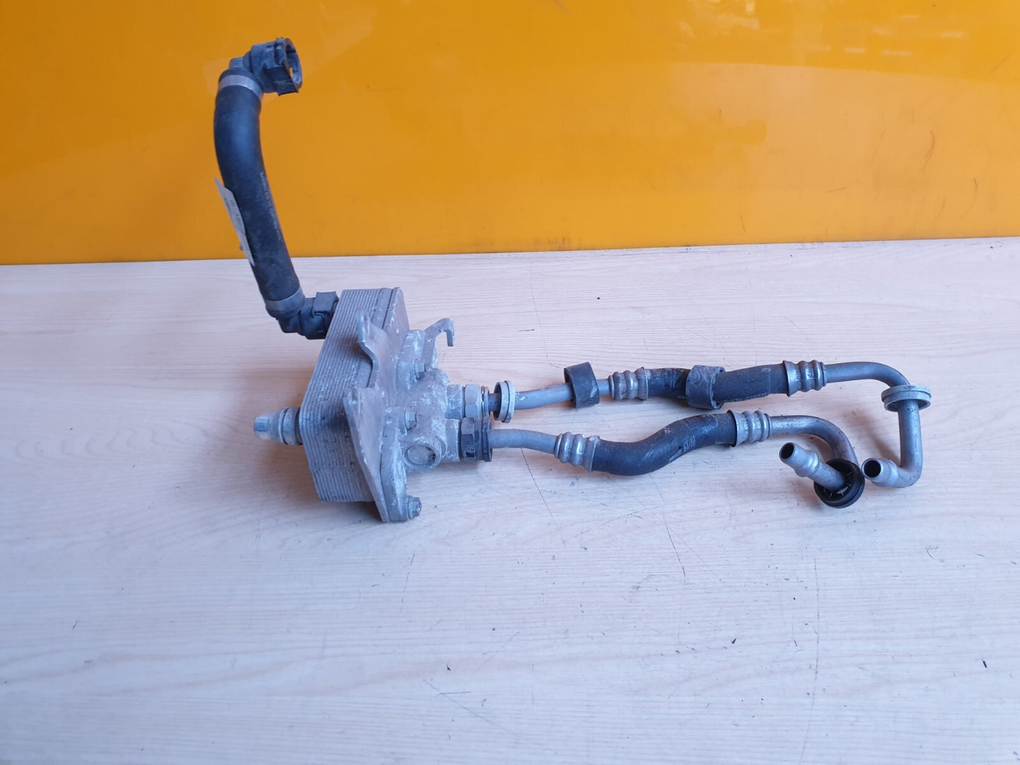 2019 MERCEDES CLS W257 3.0P AUTOMATIC TRANSMISSION OIL COOLER A7255000100 A006 - Image 4