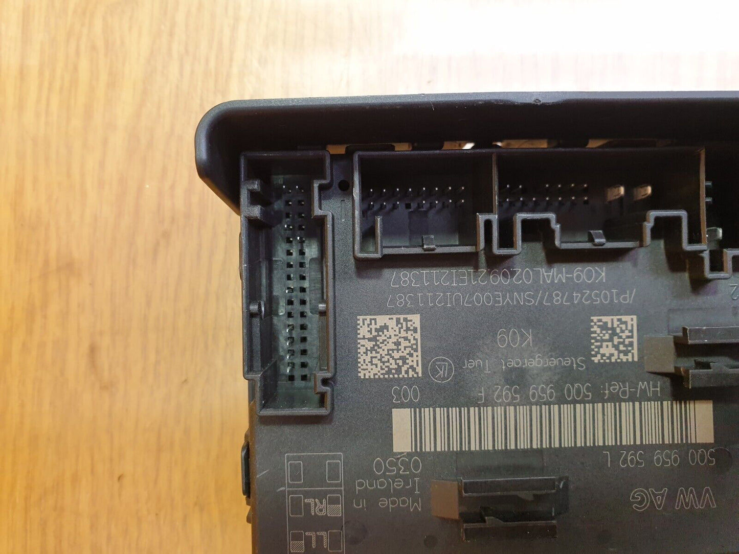 AUDI A3 S LINE 1.4 PETROL 2021 FRONT LEFT DOOR CONTROL MODULE ECU 5Q0959592L