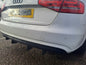 ✅2012 AUDI A4 B8 2.0D REAR BUMPER WHITE Y9C + WARRANTY A323 - Image 1