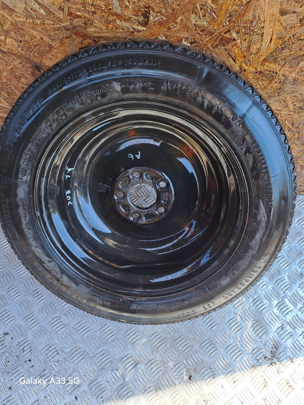 ✅FORD MONDEO MK4 SPACE SAVER SPARE WHEEL T125/90 R16 + WARRANTY xAA - Image 2