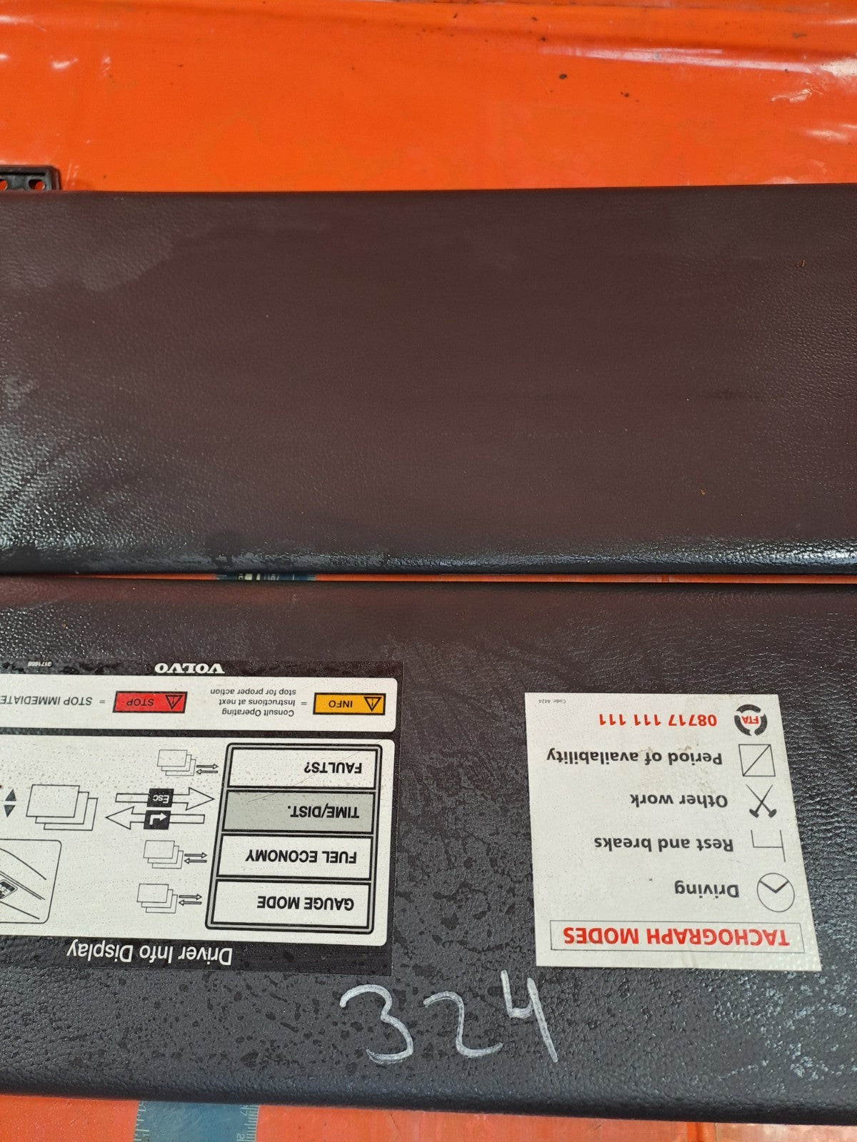 ✅VOLVO FL 5.5 DIESEL 2003 SUN VISORS PAIR Warranty A324 - Image 4